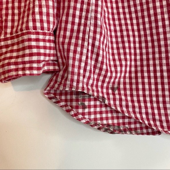 Vintage Acme Clothing Co All American Classic Plaid Embroidered Button Up Size M - Picture 7 of 10